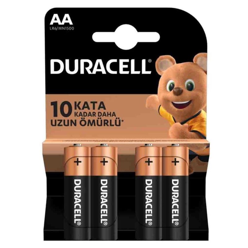 duracell aa alkalin pil