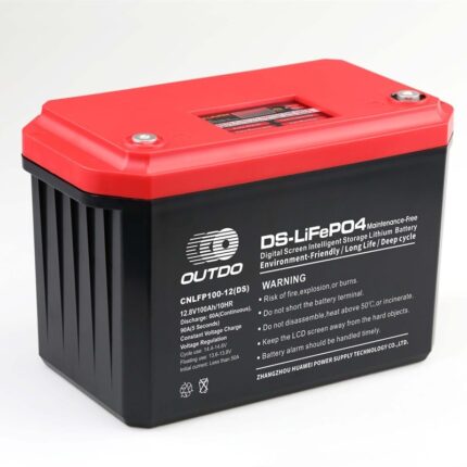 outdo 12v 100ah lifepo4 akü
