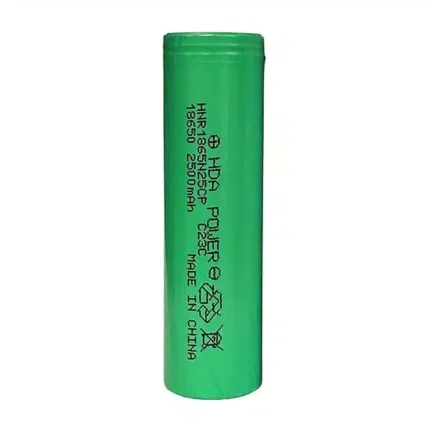 hda power 18650 2500mAh 3.7V 12C