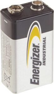 energizer industrial 9v alkalin pil