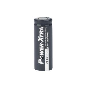 power-xtra px18500h 3.7v 1200mAh 18500 li-ion pil