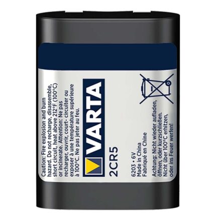 varta 2cr5 6v lityum pil
