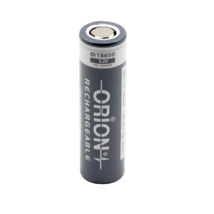 Orion IFR18650 3.2V 1600mAh LiFePO4 Pil (3.2A)