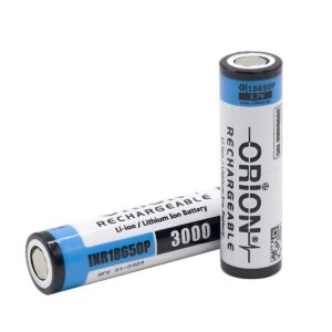 Orion 18650P 3.7V 3000mAh 10C Li-ion Pil (30A)