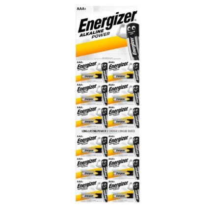 Energizer Alkalin Power AAA İnce Kalem Pil 12'li Kartela