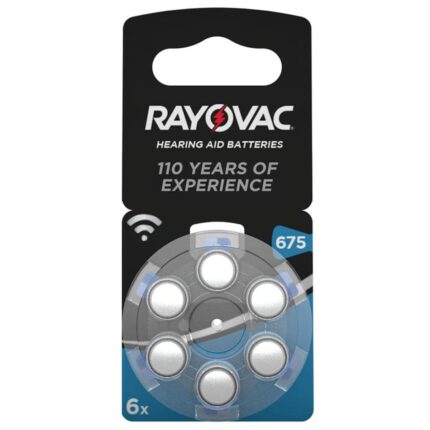 Rayovac Extra 675 Numara PR44 İşitme Cihazı Pili 6'lı Paket