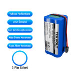 robot süpürge bataryası 14.4v 2600mah