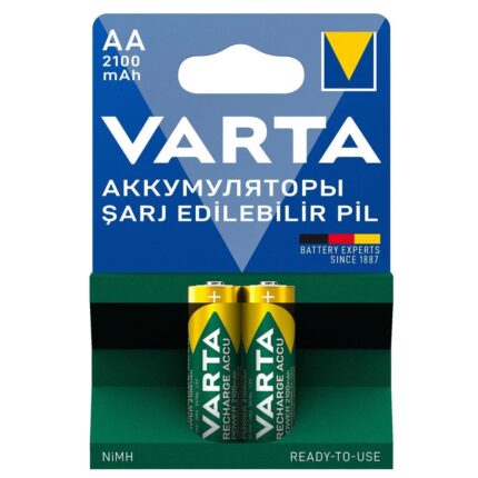 Varta 56706 Power 2100mAh AA Şarj Edilebilir Kalem Pil 2'li Paket