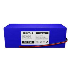 Tekvolt 72v 36Ah LiFePO4 Batarya