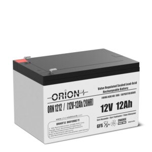 Orion 12V 12Ah Bakımsız Kuru Akü
