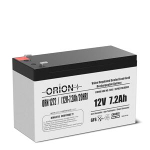 Orion 12V 7.2Ah Bakımsız Kuru Akü T1