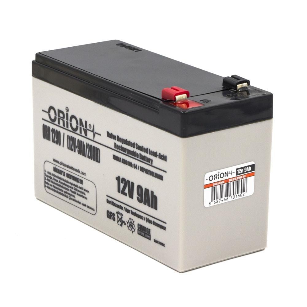 orion-12v-9ah-bakimsiz-kuru-aku-orn1290-1 Orion 12V 9Ah Bakımsız Kuru Akü