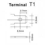 Orion 12V 2.3Ah Bakımsız Kuru Akü Terminal T1