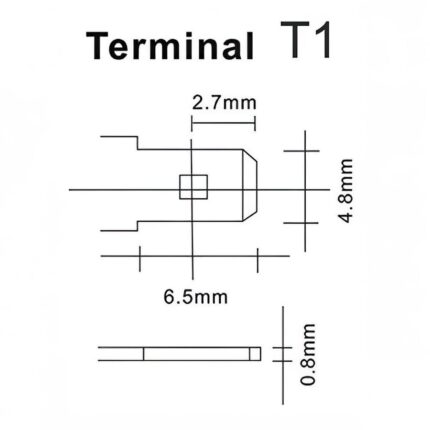 Orion 12V 2.3Ah Bakımsız Kuru Akü Terminal T1