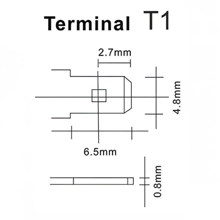 Orion 12V 2.3Ah Bakımsız Kuru Akü Terminal T1