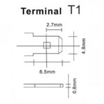 Orion 6V 7.5Ah Bakımsız Kuru Akü Terminal T1