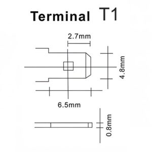 Orion 6V 7.5Ah Bakımsız Kuru Akü Terminal T1