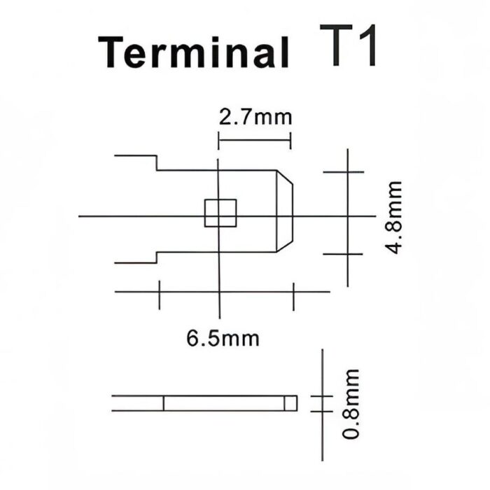 Orion 6V 7.5Ah Bakımsız Kuru Akü Terminal T1