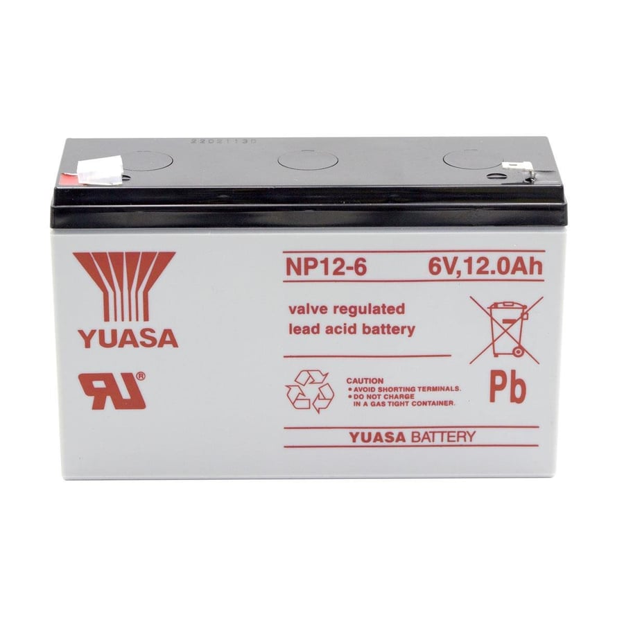 yuasa-6v-12ah-bakimsiz-kuru-aku-np12-6-1 Yuasa 6V 12Ah Kuru Akü
