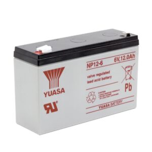 Yuasa 6V 12Ah Bakımsız Kuru Akü