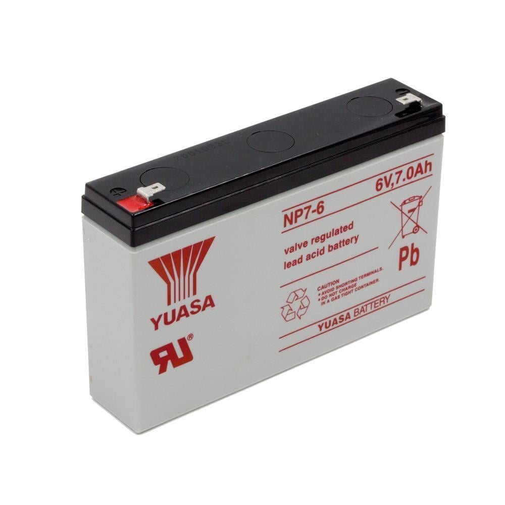 yuasa-6v-7ah-bakimsiz-kuru-aku-np7-6 Yuasa 6V 7Ah Bakımsız Kuru Akü