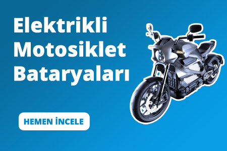 Elektrikli Motosiklet Bataryaları