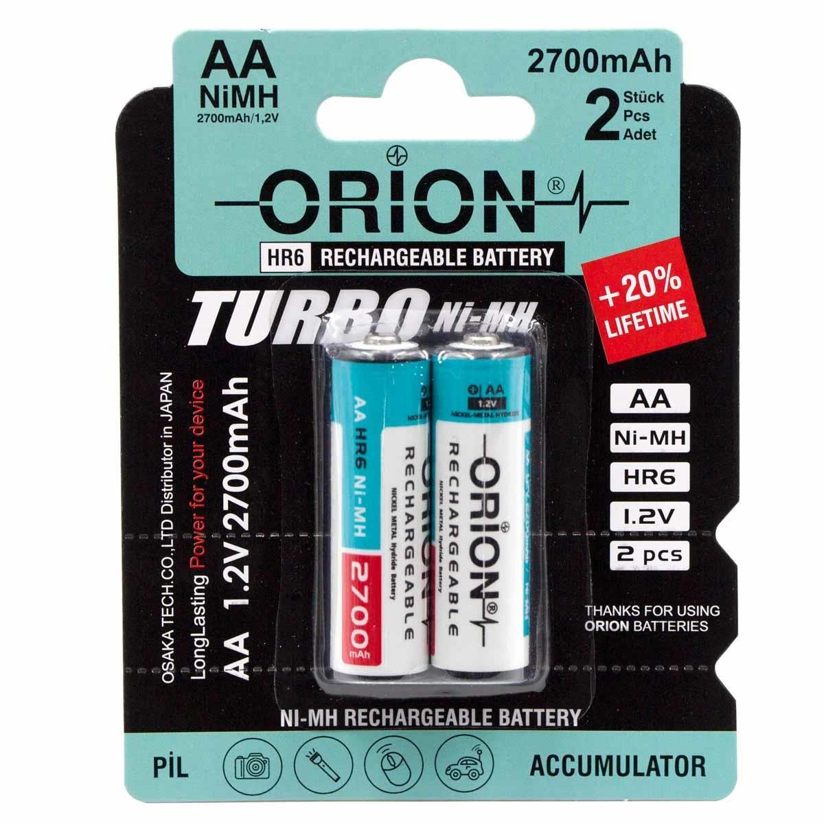 orion-2700mah-ni-mh-aa-sarj-edilebilir-kalem-pil-2li-paket Orion 2700mAh Ni-Mh AA Şarj Edilebilir Kalem Pil 2’li Paket