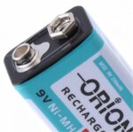 Orion 9V 250mAh Şarj Edilebilir Pil