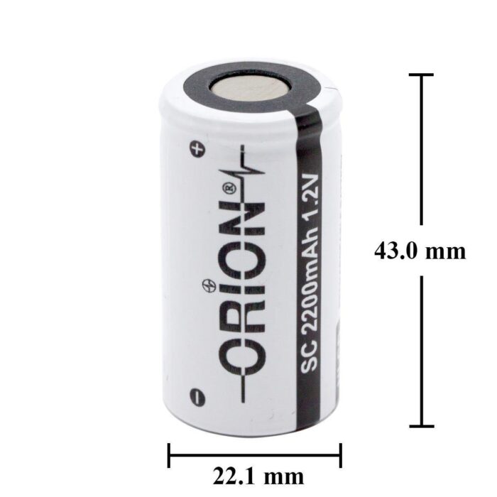 Orion SC 1.2V 2200mAh Ni-Cd