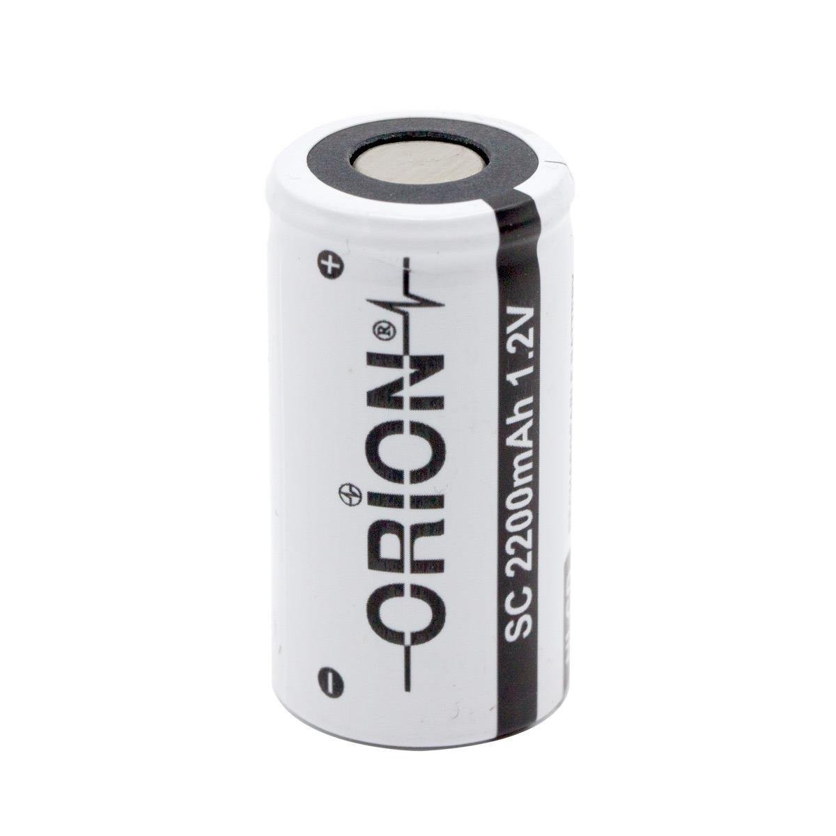orion-sc-1v2-2200mah-ni-cd-bassiz-pil Orion SC 1.2V 2200mAh Ni-Cd Başsız Pil (6.6A)