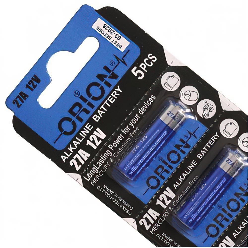 orion-v27a-12v-alkalin-pil-5li-paket-1 Orion V27A 12V Alkalin Pil