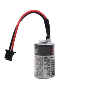Toshiba ER3V 3.6V Lityum Pil Siyah Soket