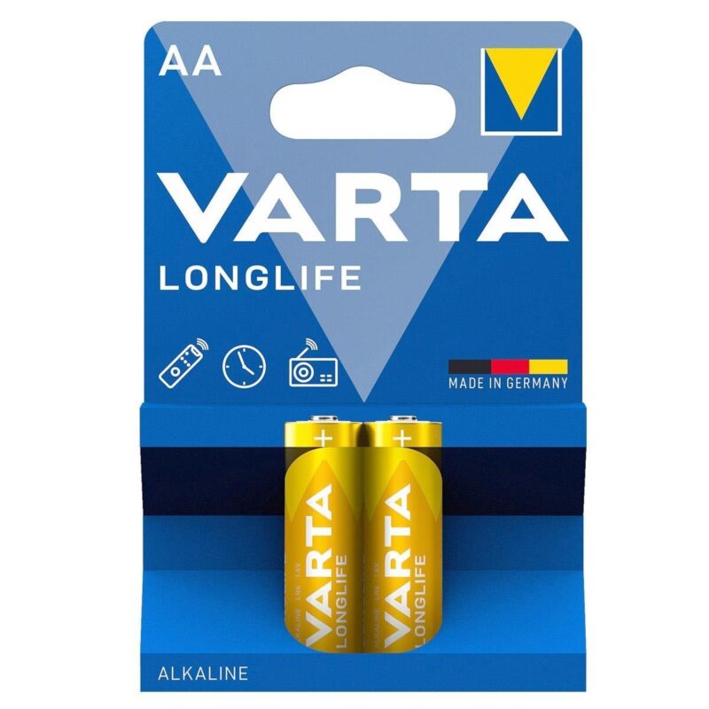 Varta 4106 Longlife Alkalin AA Kalem Pil 2’li Paket