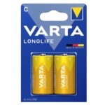 Varta 4114 Longlife C Orta Boy Alkalin Pil 2’li Paket