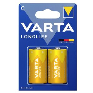 Varta 4114 Longlife C Orta Boy Alkalin Pil 2’li Paket