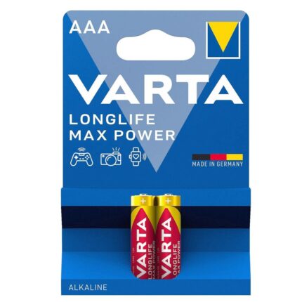 Varta 4703 Longlife Max Power AAA Alkalin İnce Kalem Pil 2’li Paket