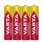 Varta 4703 Longlife Max Power AAA Alkalin Pil 4’lü Paket
