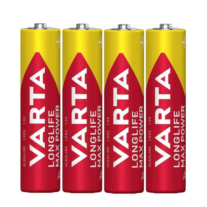 Varta 4703 Longlife Max Power AAA Alkalin Pil 4’lü Paket