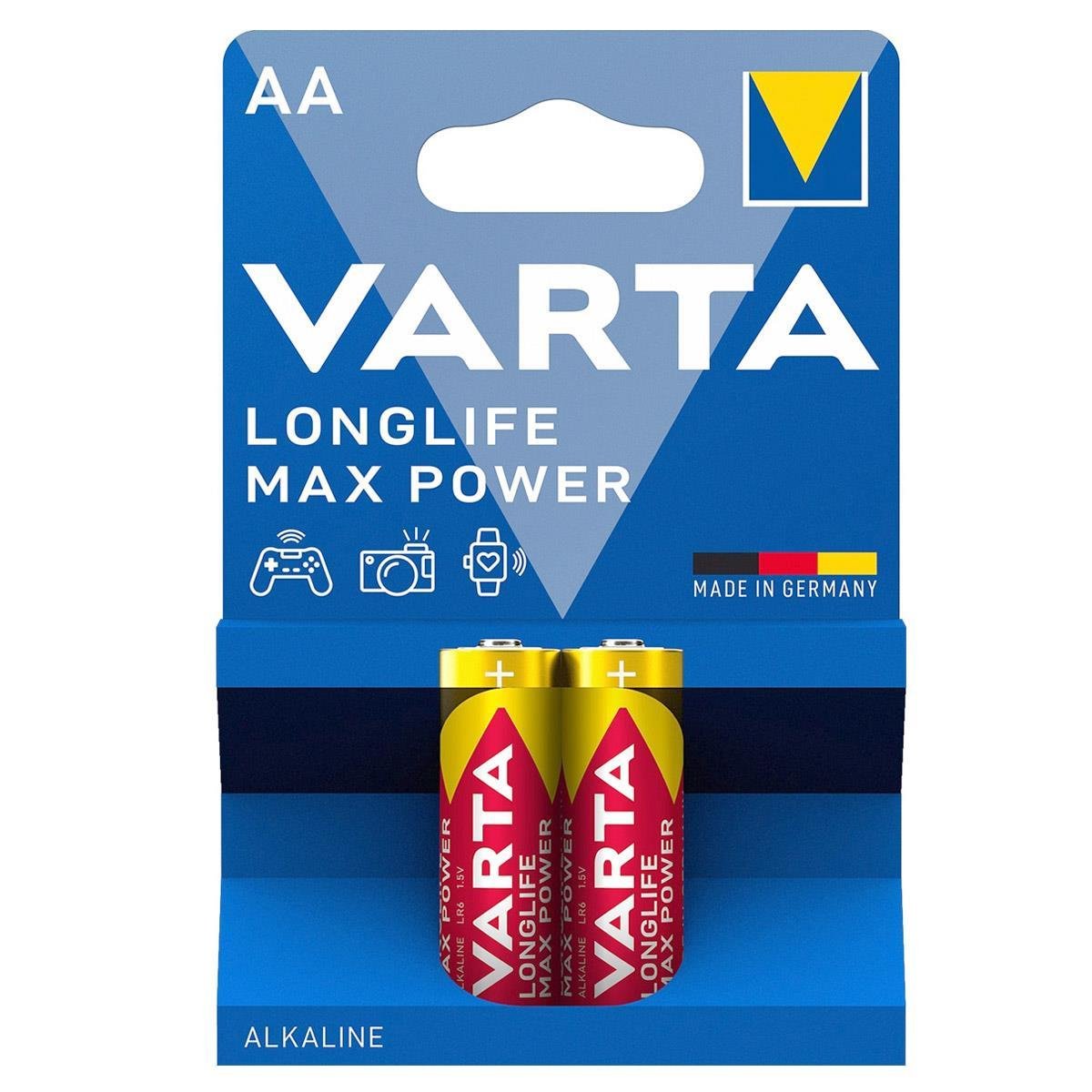 varta-4706-longlife-max-power-alkalin-aa-kalem-pil-2li-paket Varta 4706 Longlife Max Power Alkalin AA Kalem Pil 2’li Paket