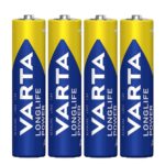 Varta 4903 Longlife Power AAA Alkalin Pil 4’lü Paket