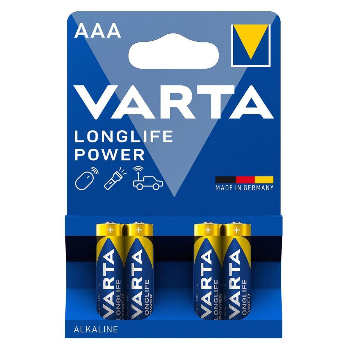 varta-4903-longlife-power-aaa-alkalin-ince-kalem-pil-4lu-paket Varta 4903 Longlife Power AAA Alkalin İnce Kalem Pil 4’lü Paket