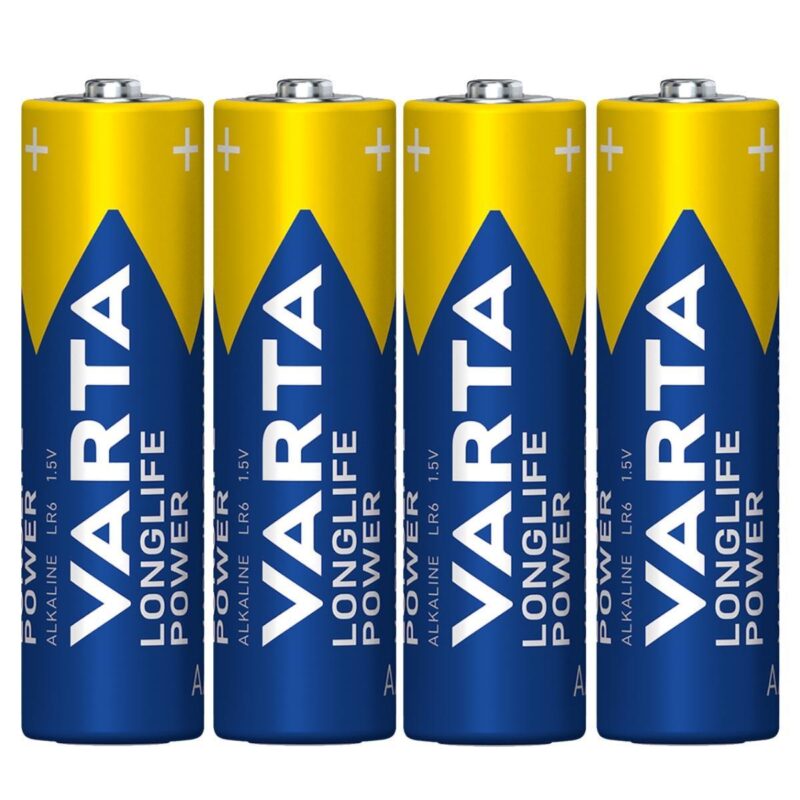 Varta 4906 Longlife Power Alkalin AA Kalem Pil 4’lü Paket