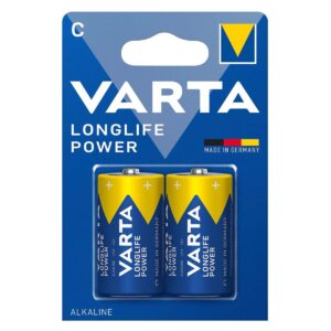 Varta 4914 Longlife Power C Orta Boy Alkalin Pil 2’li Paket