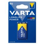 Varta 4922 Longlife Power 6LR61 9V Alkalin Pil