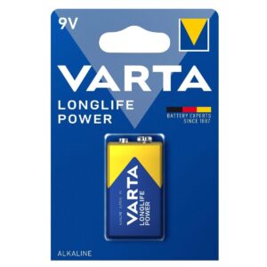 Varta 4922 Longlife Power 6LR61 9V Alkalin Pil