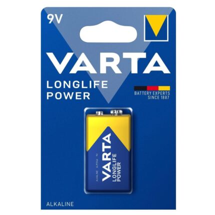 Varta 4922 Longlife Power 6LR61 9V Alkalin Pil