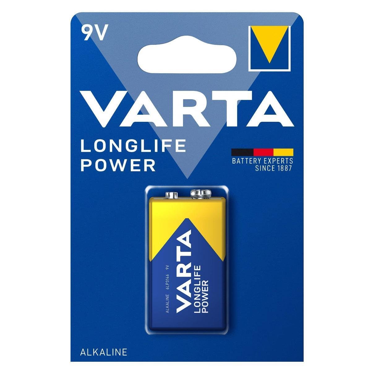 varta-4922-longlife-power-6lr61-alkalin-9v-pil Varta 4922 Longlife Power 6LR61 9V Alkalin Pil