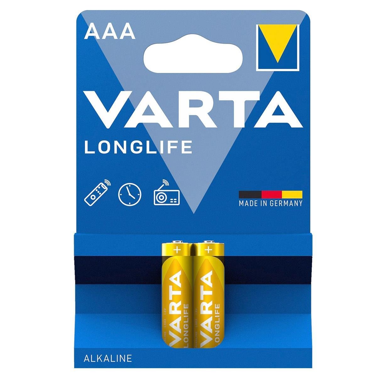 varta-longlife-aaa-alkalin-ince-kalem-pil-2li-paket Varta 4103 Longlife AAA Alkalin İnce Kalem Pil 2’li Paket