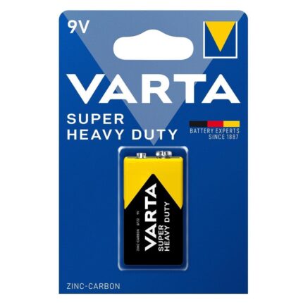 Varta Super Heavy Duty 9V Kare Pil