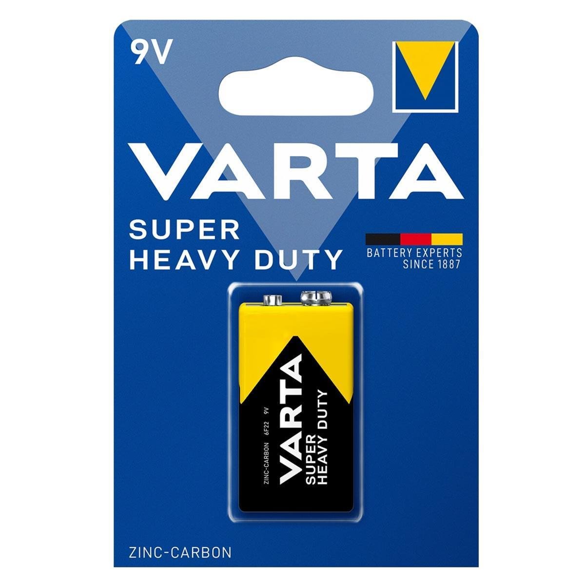 varta-super-heavy-duty-9v-kare-pil Varta Super Heavy Duty 9V Kare Pil